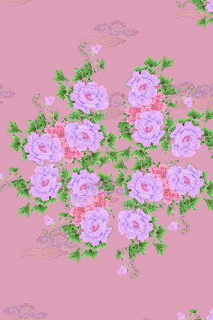 复古印花华亿平台图片