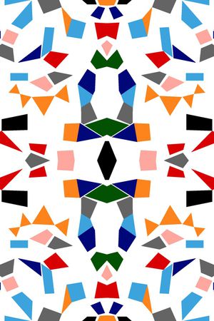 抽象印花华亿平台图片