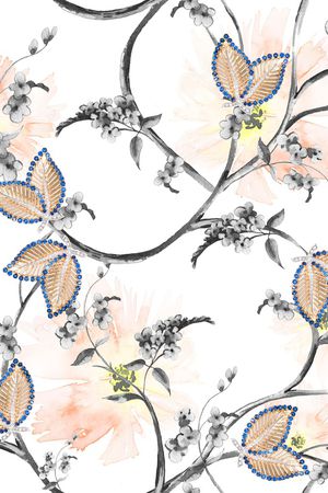 珠宝宝石印花华亿平台图片