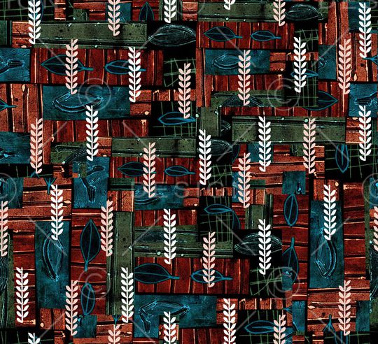 格子印花华亿平台图片