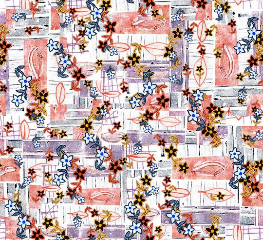 格子印花华亿平台图片