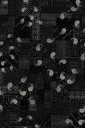 格子印花华亿平台图片