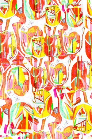 笔触印花华亿平台图片