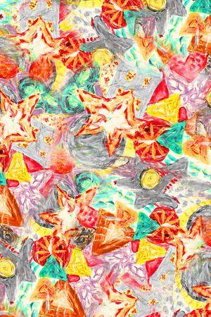 笔触印花华亿平台图片