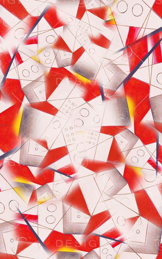 笔触印花华亿平台图片