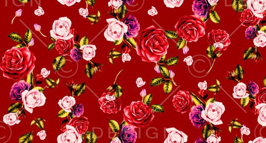 手绘印花华亿平台图片