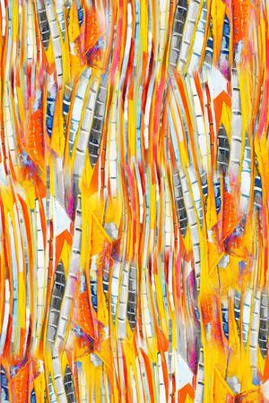 笔触印花华亿平台图片