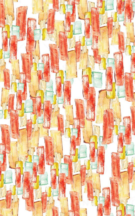 笔触印花华亿平台图片