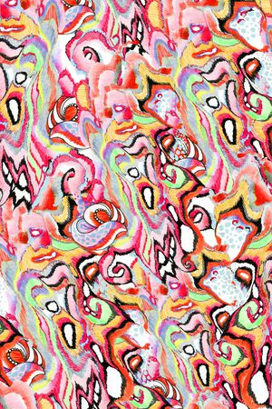 笔触印花华亿平台图片