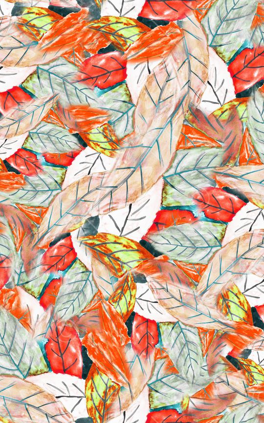 笔触印花华亿平台图片