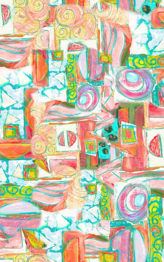 笔触印花华亿平台图片