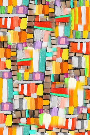 笔触印花华亿平台图片