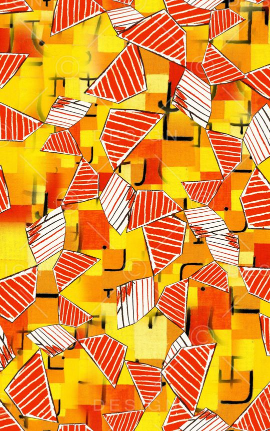 笔触印花华亿平台图片