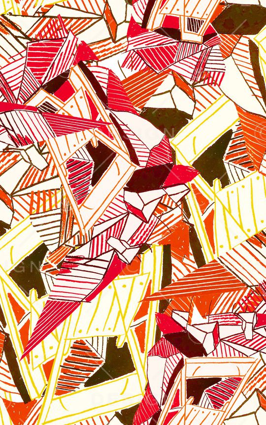 笔触印花华亿平台图片