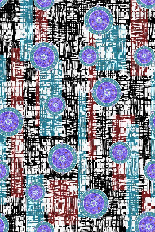 民族风印花华亿平台图片