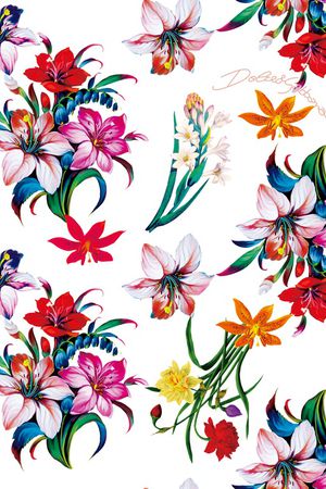 小碎花印花华亿平台图片