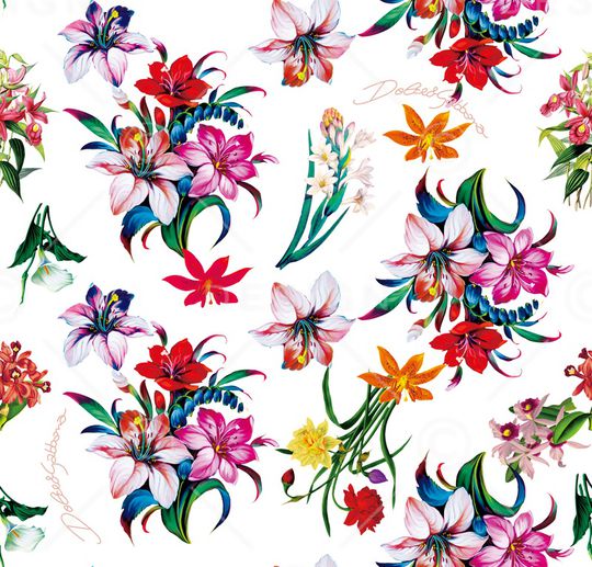 小碎花印花华亿平台图片