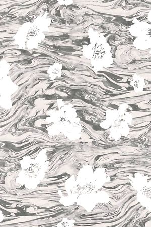 抽象花卉印花华亿平台图片