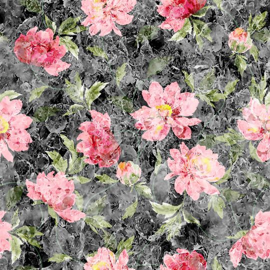 绿植树叶印花华亿平台图片