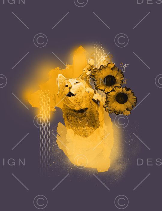 手绘印花华亿平台图片