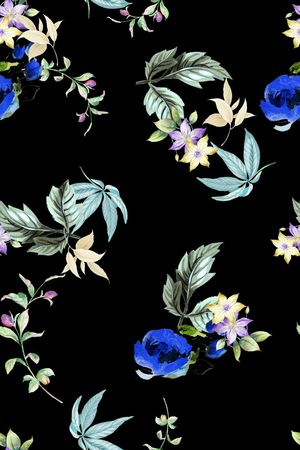 小碎花印花华亿平台图片