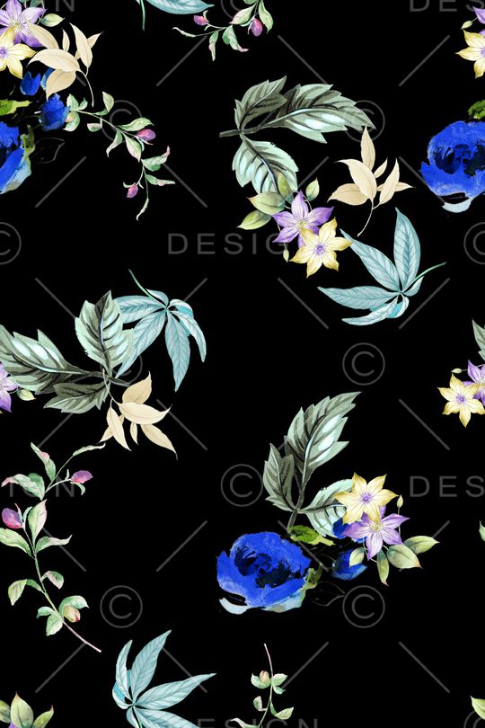 小碎花印花华亿平台图片