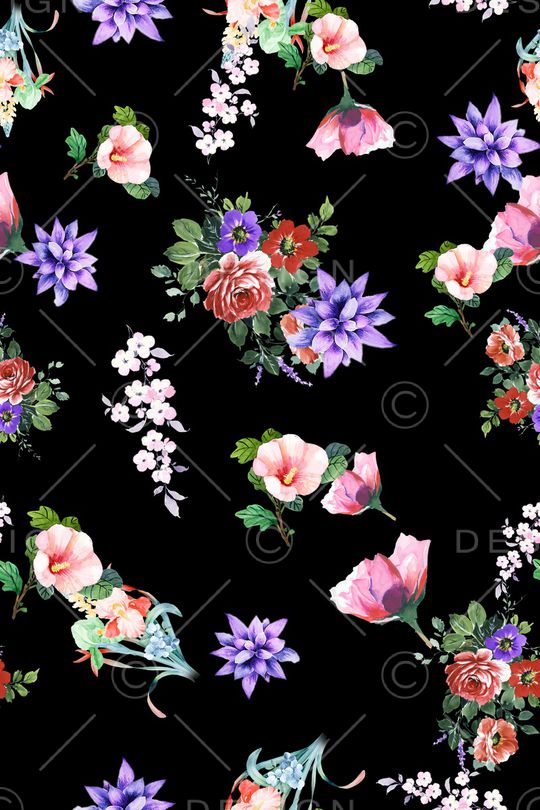 小碎花印花华亿平台图片