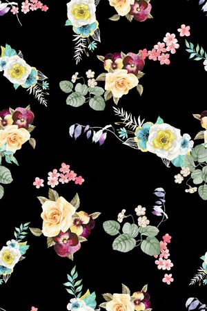 小碎花印花华亿平台图片