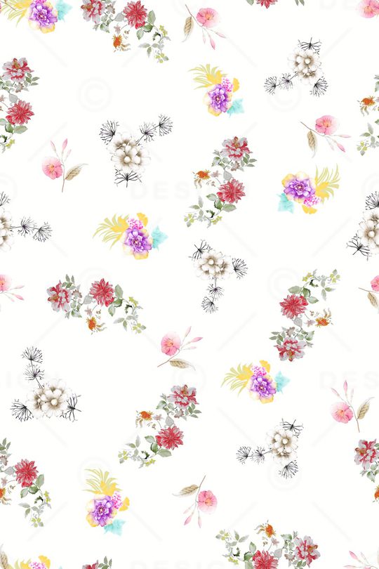 小碎花印花华亿平台图片