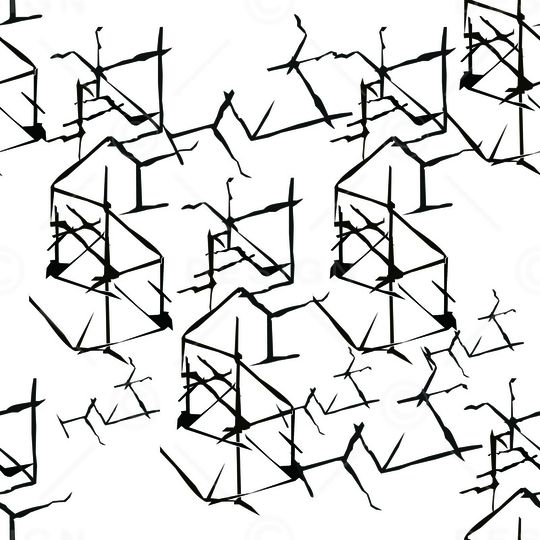 抽象印花华亿平台图片