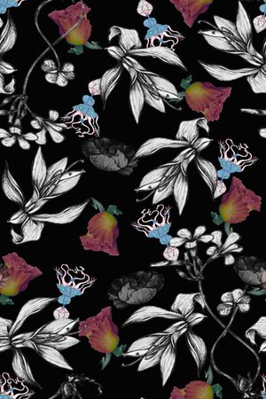 抽象印花华亿平台图片