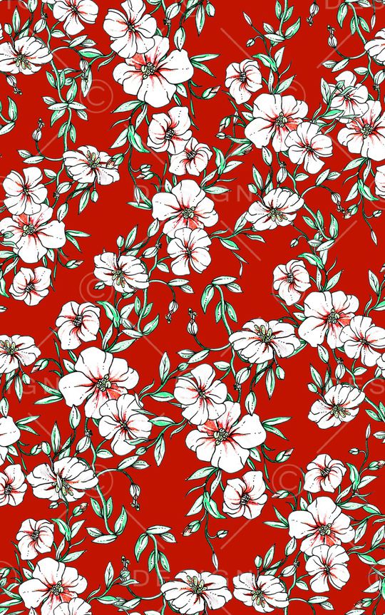 小碎花印花华亿平台图片