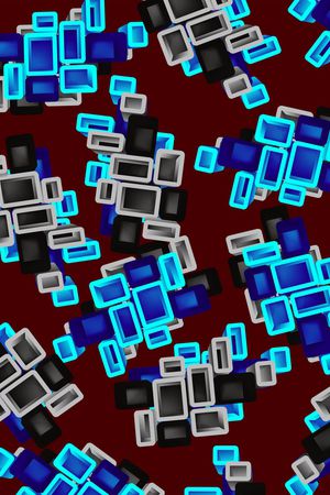 几何印花华亿平台图片