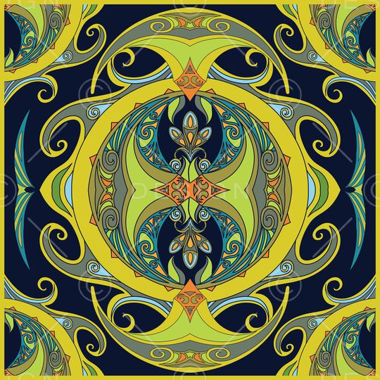 抽象印花华亿平台图片