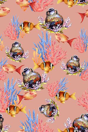 水彩印花华亿平台图片