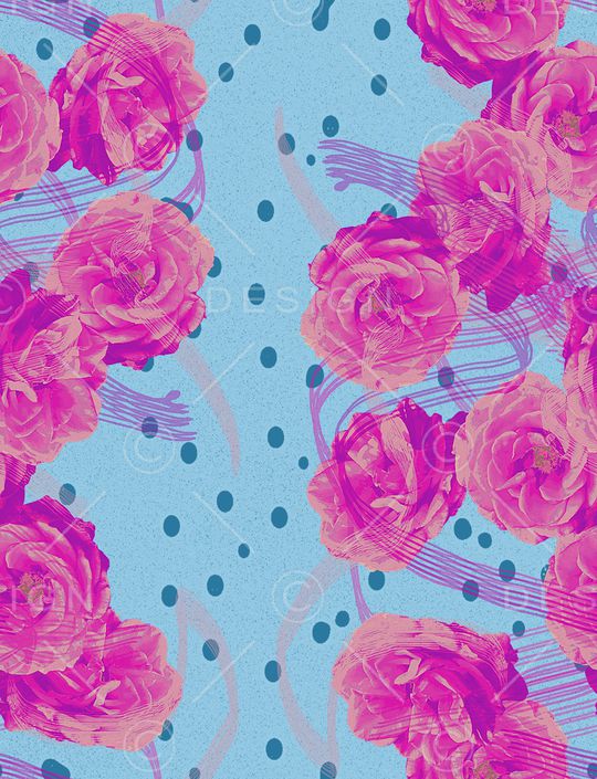 抽象印花华亿平台图片