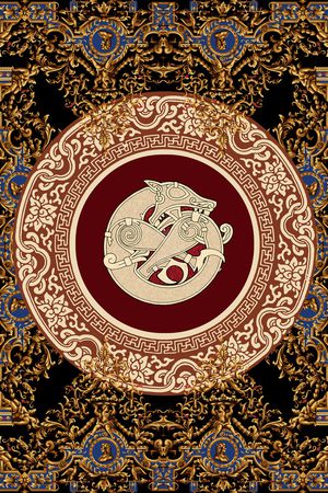 大牌风印花华亿平台图片