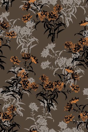 小碎花印花华亿平台图片