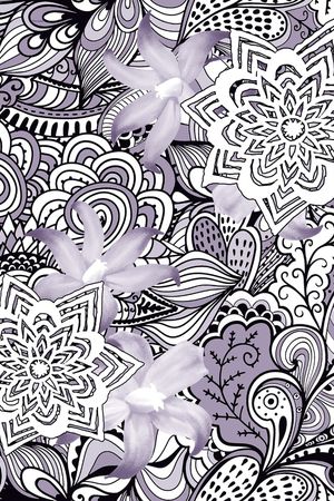 抽象印花华亿平台图片