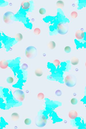 抽象印花华亿平台图片