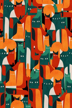 简约印花华亿平台图片