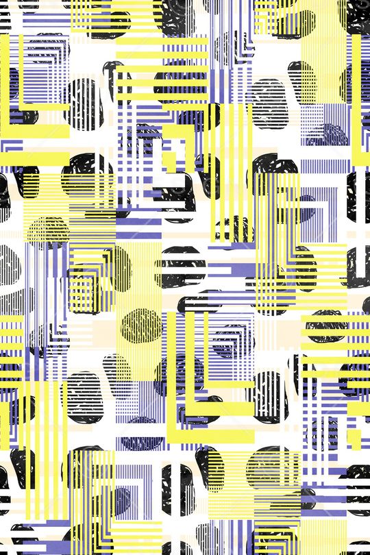 抽象印花华亿平台图片