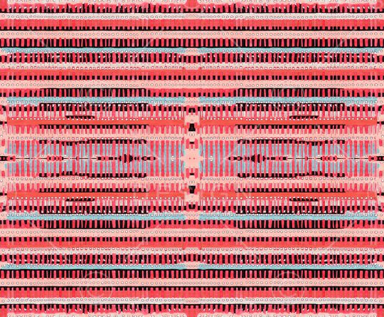 线条印花华亿平台图片