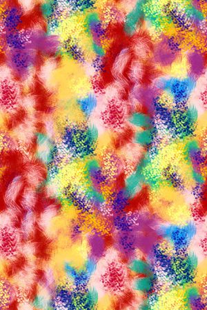 动物纹印花华亿平台图片