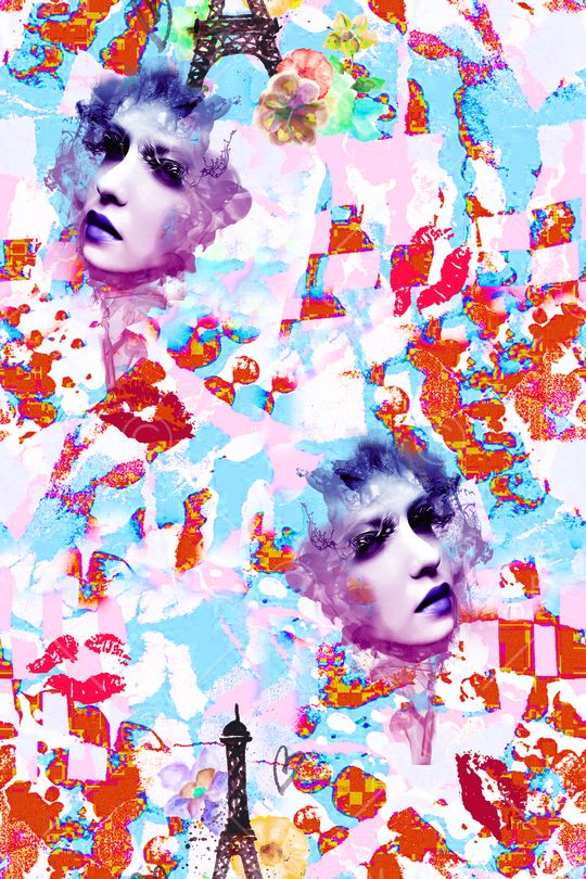 唇印印花华亿平台图片