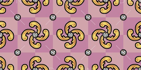 格子印花华亿平台图片