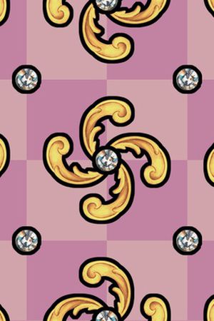 格子印花华亿平台图片