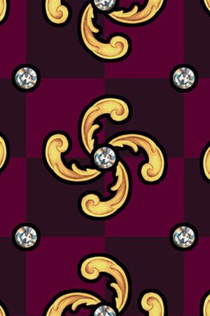 格子印花华亿平台图片