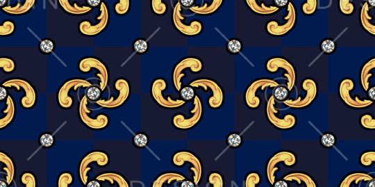 格子印花华亿平台图片