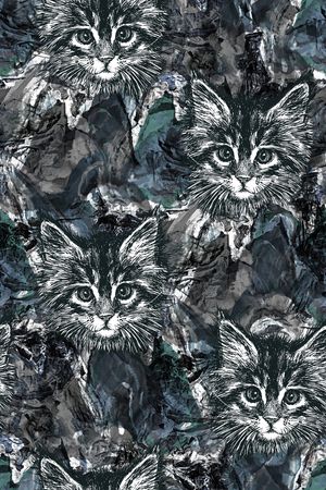 猫印花华亿平台图片